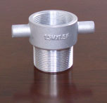 Male x Female Nipple With Lug-Aluminum